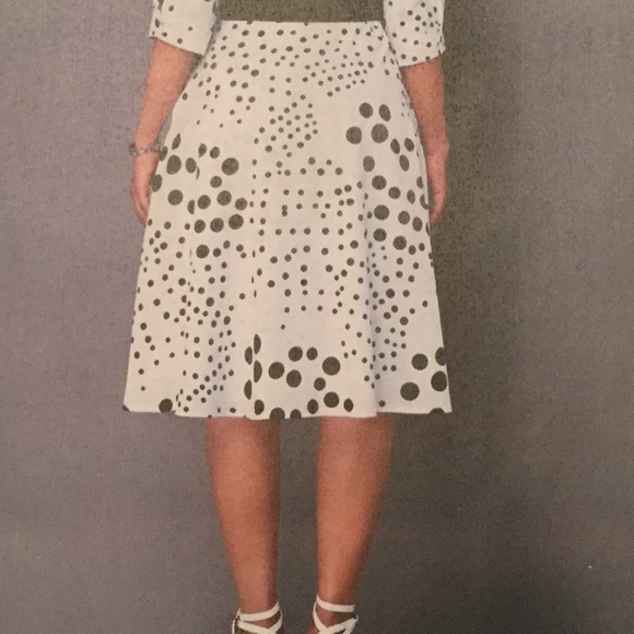 Black and White Polka Dot Dress- - - SOLD - Picture 5 of 10